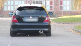 Honda Civic TypeR EP3 Rotrex Autumn Drive 2015 [upl. by Aineval136]