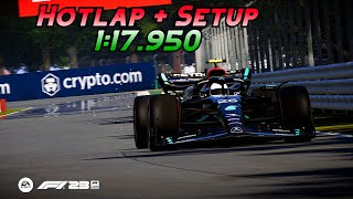 F1 23 Monza Hotlap  Setup 117950 [upl. by Intyre]