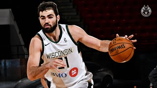 UNC legend Luke Mayes game is 💪  Wisconsin Herd Basketball Highlights [upl. by Fredkin]