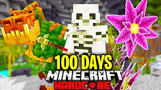 I Survived 100 Days in a CAVE ONLY WORLD in Minecraft Hardcore [upl. by Farhi]