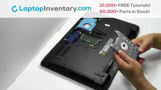 How to replace Laptop Hard Drive Asus GL552V Fix Install Repair HDD GL551 GL771 GL752 G56JR [upl. by Dirtsa]