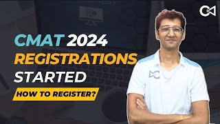 CMAT 2024 Registrations Started  CMAT Exam Dates  How to Register  Crack Every Test [upl. by Revlis]