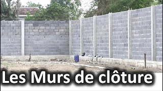 Les murs de clôture  fondations hauteur et longueur maximale conseils importants [upl. by Yennaiv]