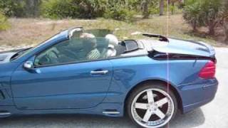 SL500 Convertible Hardtop Operating [upl. by Sirhc]