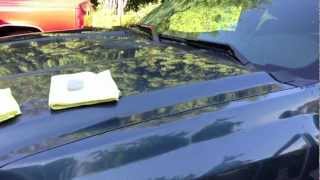 Clay Bar Treatment on New Chevy Silverado [upl. by Enalda543]