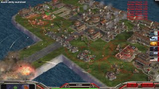 Infantry  Shockwave Mod   Command amp Conquer Generals Zero Hour  1 vs 5 HARD Gameplay [upl. by Ifok616]