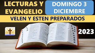 Lecturas del día de hoy Domingo 3 de Diciembre de 2023 [upl. by Alyson]