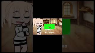 Trying green screen faces  Gacha club  trend  entertainment [upl. by Yna]