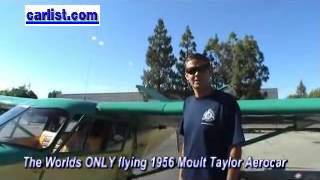 Worlds ONLY flying 1956 Moult Taylor Aerocar Auburn California  family owned for twenty years [upl. by Ettennaj]