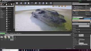 Tutorial  No Audio UE4 Rock Terrain Blending Using Runtime Virtual Texturing [upl. by Ellenhoj]