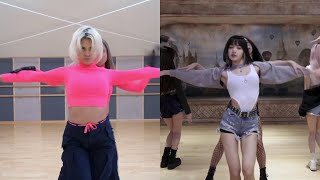 BLACKPINK  Lovesick Girls Demo vs Final feat Kirsten Dodgen  Kiel Tutin Choreography [upl. by Kamp]