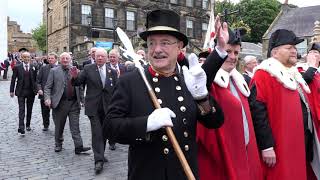 The Linlithgow Marches  2017 Morning parade 4KUHD [upl. by Hannaj]