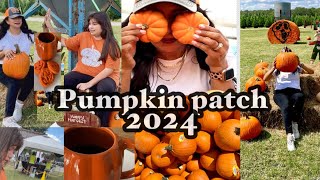 Fuimos a pumpkin patch 2024 café con galletas de Halloween 🎃pumpkin fall halloween otoño [upl. by Caesaria]