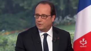 Hollande soutient lavenir en commun [upl. by Othe]