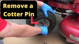 How to Remove a Cotter Pin [upl. by Greenes]