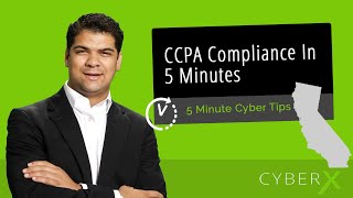 11 CCPA Compliance Steps that You Should Take 5 Minutes [upl. by Nwahsauq]