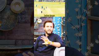 Shahid Afridi🙂 talking aboutWasim Akramandfast bowlingpakistancricketshortsytshorts [upl. by Ahsyia124]