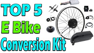 TOP 5 Best Ebike Conversion Kit Review In 2024 [upl. by Aicelet]