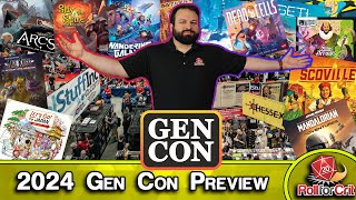 Gen Con 2024 Preview  What Games to Hunt Down [upl. by Eilyab421]