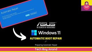 How to Fix Automatic Repair Loop in Windows 11 [upl. by Arihaz670]