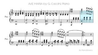 AVE MARIA by G Caccini Piano Solo [upl. by Dominica]