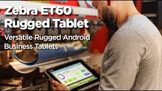 Zebra ET60 Rugged Tablet [upl. by Javier]