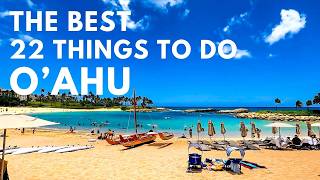 22 Things to Do Around Oahu  The BEST of Honolulu Waikiki amp North Shore [upl. by Ecnaralc]