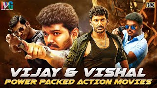 Vijay and Vishal Blockbuster Hindi Action Movies  South Hindi Dubbed Movies 2022 Indian Video Guru [upl. by Tilly282]