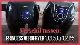 Verschil Princess Aerofryer 182050 en 182055  Airfryer vergelijken [upl. by Qerat]