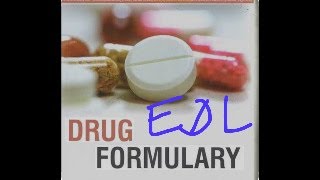 DCHDHDWHCHCPHCUPHCAAM SC  EDL amp Drug Formulary [upl. by Campney]