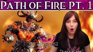 PEACHY REACTS  Guild Wars 2 Path of Fire Part 1 [upl. by Mikel]