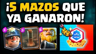 5 MAZOS QUE YA HAN GANADO EL DESAFÍO DE 20 VICTORIAS  Clash Royale Malcaide [upl. by Reo851]