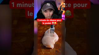 1 MINUTE DE SILENCE POUR LE POULET 💀😂 [upl. by Tteragram781]