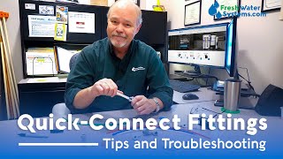 How to Fix Leaking QuickConnect Fittings [upl. by Trueblood356]