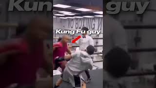 Another Kung Fu fighter Thought They Could Fight and Then a Boxer Destroys Them [upl. by Hanway]