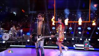 2015 Pepsi Super Bowl Halftime  Lenny Kravitz and Katy Perry [upl. by Grefe]