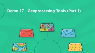 Demo 17  Geoprocessing Tools Part 1 [upl. by Darline]