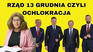 Rząd 13 grudnia czyli ochlokraci przy władzy  dr Ewa Kurek [upl. by Towers]