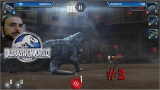 Limnoscelis vs UtahRaptor  Jurassic World  3 [upl. by Ladnyk232]