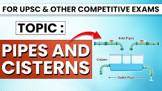 UPSC CSAT  Pipes and Cisterns  UPSC 2024  Short Tricks  OnlyIAS CSAT prelims2024 upsc [upl. by Enortna]