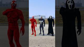 Venom Team Vs SpiderMan Team shorts short gameplay Gta5 [upl. by Ecidna204]