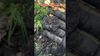 Abzeichen der NSDAP gefunden mit dem Metalldetektor history ww2 metaldetecting hitler treasure [upl. by Eadmund116]