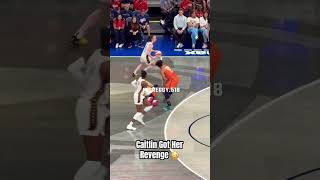 Caitlin got her revenge and it was ice cold caitlinclark basketball wnba [upl. by Suoiradal89]