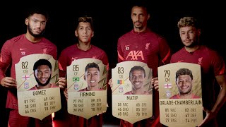 Hilarious FIFA 22 ratings reveal  Ox pranks Matip Firmino and Gomez [upl. by Doreg]