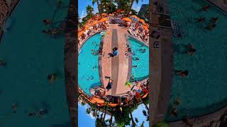 Trendy Lara Hotel photos capcut poolparty waterpark pool insta360x3 waterslide [upl. by Mcgaw93]