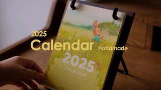 We have made the 2025 calendar with the paintings we have drawn this year [upl. by Midge]