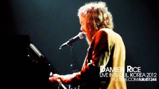 Damien Rice  9 Crimes LIVE in Seoul Korea 2012 [upl. by Cesya507]