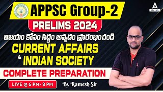 APPSC Group 2 Current Affairs And Indian Society  APPSC Group 2 Marathon  Adda247 Telugu [upl. by Sil]