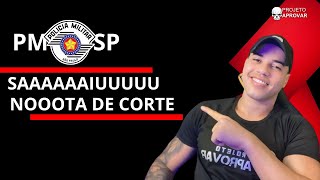 Nota de corte da PMSP [upl. by Rollo]