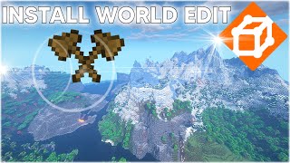 How to Install World Edit in Minecraft 118  Forge AND Fabric [upl. by Nicram736]